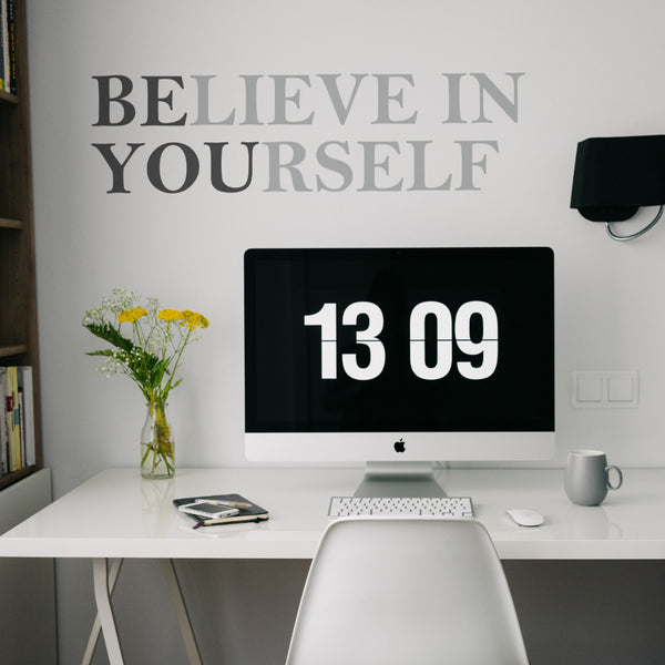 Believe In Yourself // Wall Decals - Twelve9 Printing