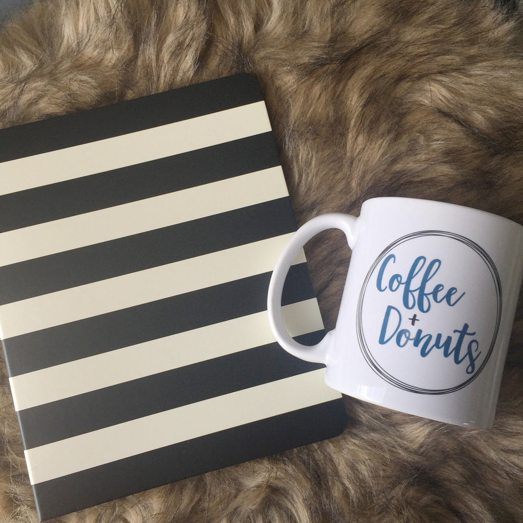 Coffee + Donuts // Coffee Mug - Twelve9 Printing