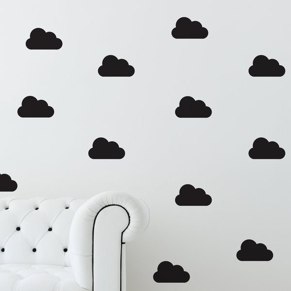 Mini Clouds // Wall Decals - Twelve9 Printing
