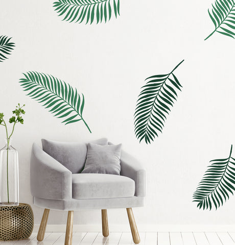 Palm Leaf // Wall Decal - Twelve9 Printing