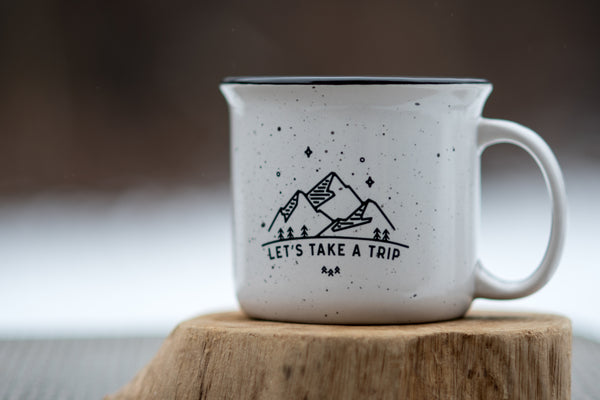 Let's Take a Trip // Campfire Coffee Mug - Twelve9 Printing